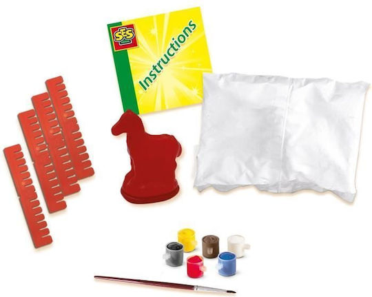 Ses Creative Construction Toy Horse Casting and Painting Set for Children 5+ years+ Years