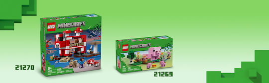 LEGO Minecraft Parrot Houses for Ages 8+ 535 Pieces