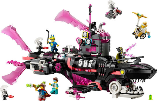 LEGO DREAMZzz Nightmare Shark Подводница За 9+ Години 1413 Бройки