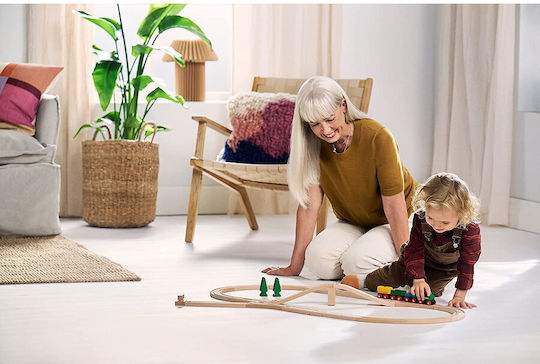 Brio Toys Anniversary Σετ με Τρενάκι από Ξύλο για 3+ Ετών