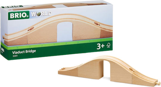 Brio Toys Viaduct Bridge Railroad Tracks made of Wood