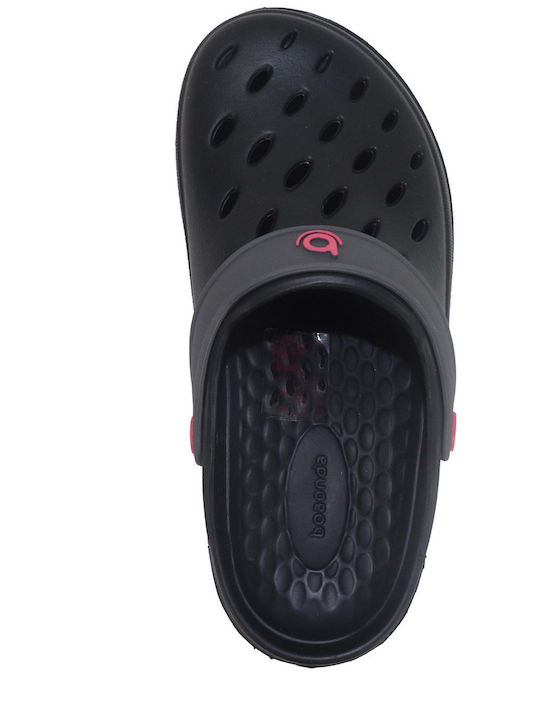 Boaonda Women's Anatomic Black Clogs