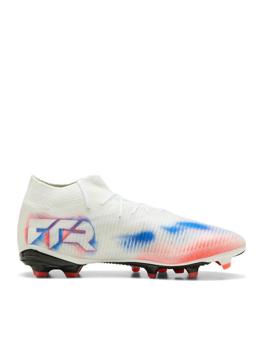 PUMA Future 8 Pro Футболни Обувки с Бутони Бели
