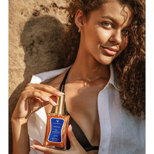 Nemertes Mykonos Edition Αδιάβροχο Αντηλιακό Λάδι Σώματος SPF25+ 90ml