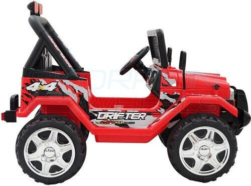 Wrangler Style Διθέσιο Τύπου 12 Volt Κόκκινο