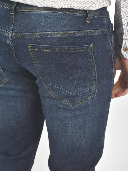 Men's Jeans Pants with Regular Fit Blue