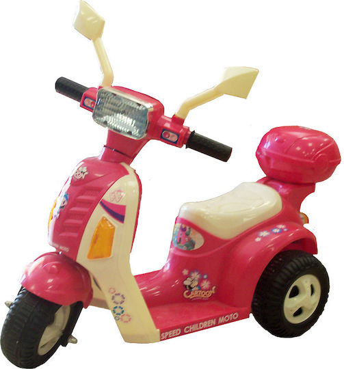 Παιδική Vespa Ηλεκτροκίνητη 6 Volt Ροζ για 3+ ετών