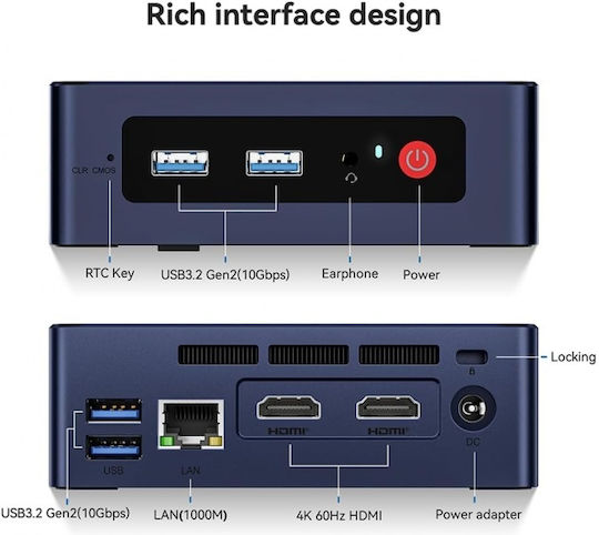 Beelink Mini S13 Pro PC (N-Serie N150/16GB DDR4/1TB SSD/W11 Pro)