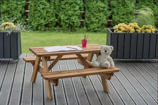Woodware Τραπεζάκι Πολύχρωμο