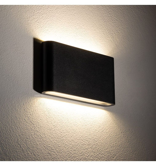 Nowodvorski Wandmontierte Außenleuchte LED mit Warmweiß Licht 17.5x9εκ.