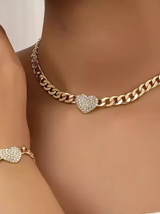 Set mit Halskette & Armband