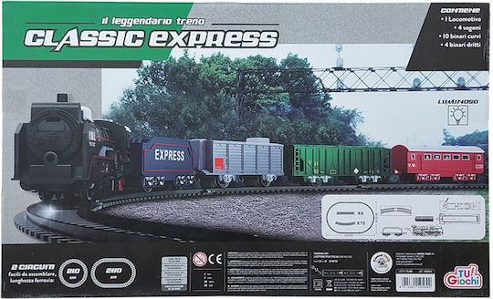 Tu Giochi Classic Express Set cu Trenuleț cu Lumină pentru 4+ ani+ Ani