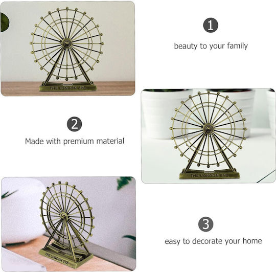 Vintage London Eye Creative Roată Metalică 23cm 7dis60