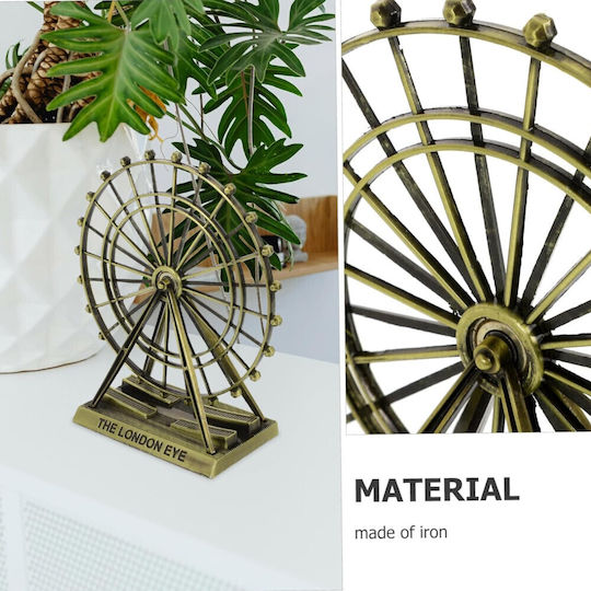 Vintage London Eye Creative Roată Metalică 23cm 7dis60