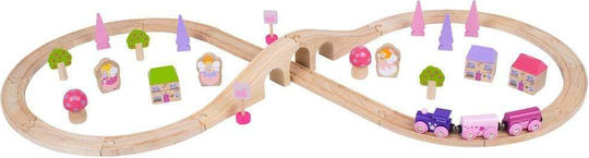 Big Jigs Feenzug Set mit Zug aus Holz für 3++ Jahre