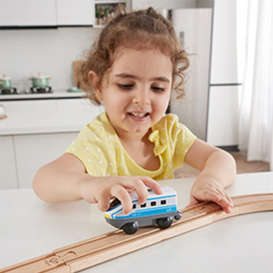 Hape Blue Inter-City Loco Τρενάκι για 3+ Ετών