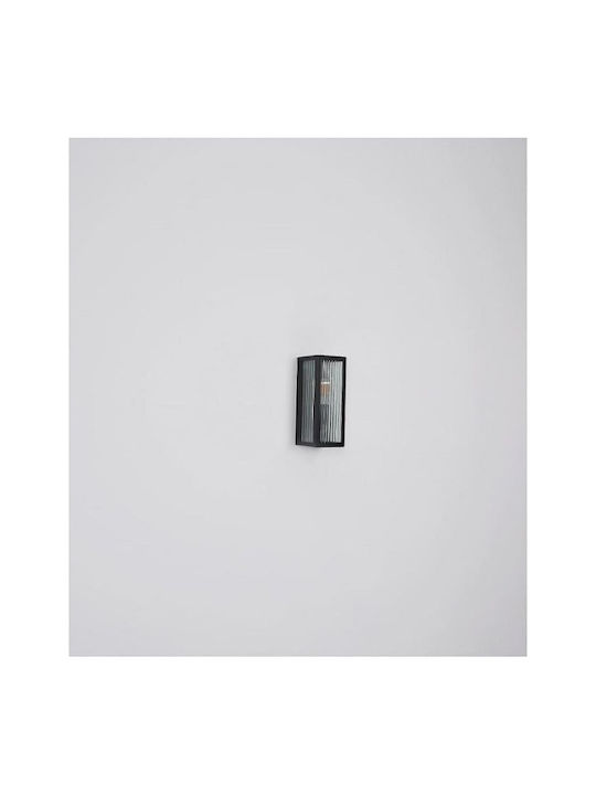 Globo Lighting Wall-Mounted Outdoor Lantern E27 IP44 12x32εκ.