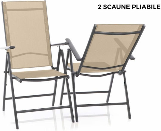 Living Room Set for Small Outdoor Spaces 3 Pieces Heinner