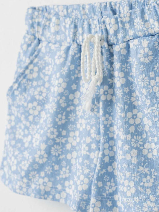 Kinder-Set mit Shorts Sommer 2Stück Sky Blue