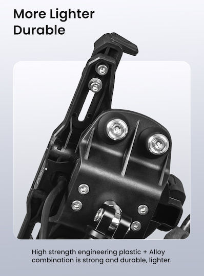 Loboo Motorcycle Cellphone Mount with Clip for Mirror