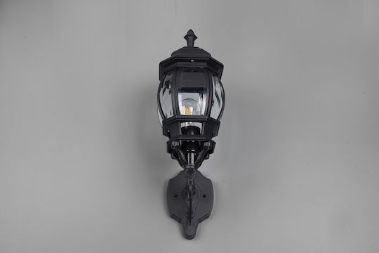 Trio Lighting Επιτοίχιο Εξωτερικό Φαναράκι E27 IP44 24.5x15.5x49.5εκ.