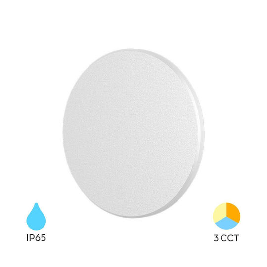Braytron Стенна Външна Таванна Лампа LED IP65 8W с Регулируемо Бяло Светлина
