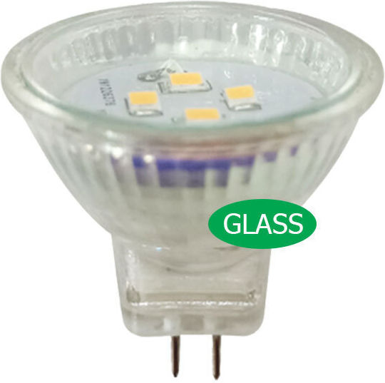 Diolamp LED Bulb 2.5W for Socket GU4 and Shape MR11 Cool White 220lm