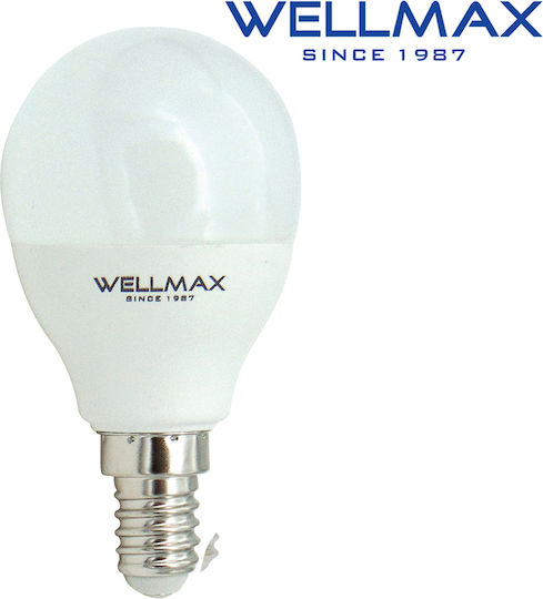 LED Bulb Spherical E14 8W-60W Warm White