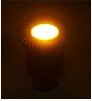 Adeleq Bec LED 3W pentru Soclu GU5.3 și Formă MR16 Portocaliu