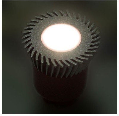 Adeleq LED-Lampe 3W für Fassung GU5.3 und Form MR16 Rot