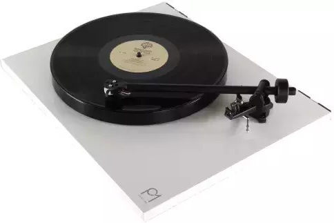 Rega Planar 1 Πικάπ με Belt Drive και Προενίσχυση Λευκό