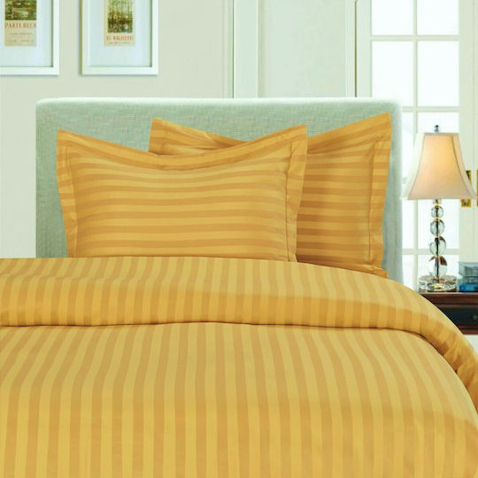 Kotonia Home Set cu Plic de Acoperire Galben 50x70cm Kotonia Home Set cu Plic de Acoperire Galben 50x70cm