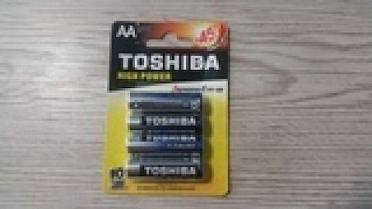 Toshiba High Power Αλκαλικές Μπαταρίες AA 1.5V 4τμχ