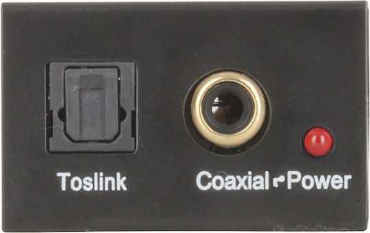 Converter RCA / Toslink Female to RCA 2x Female 1 Piece