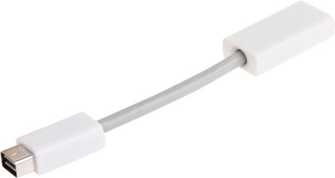 Volte-Tel Конвертор mini DisplayPort мъжки към HDMI женски Бял 1бр