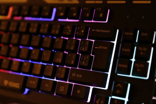 Yenkee YKB 3200 Shadow Gaming Tastatur mit RGB-Beleuchtung (Englisch US)