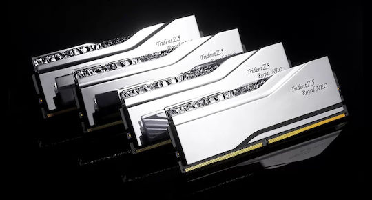 G.Skill Trident Z5 Royal DDR5 64GB RAM με 2x32GB Modules και Ταχύτητα 6000 για Desktop