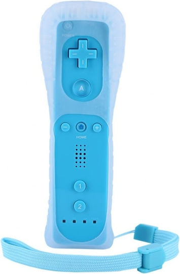 Remote με NunChuck Ασύρματο Gamepad για Wii Blue