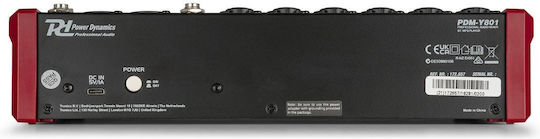 Power Dynamics PDM-Y801 6 XLR Inputs & Bluetooth