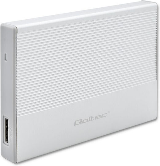 Qoltec 52278 Θήκη Προστασίας Ασημί
