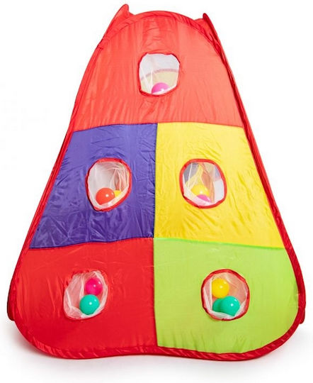 Cort pentru Copii Tunel Pop Up Multicolor pentru 3+ ani