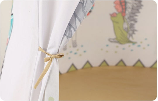 Master Kids Indian Teepee Play Tent White