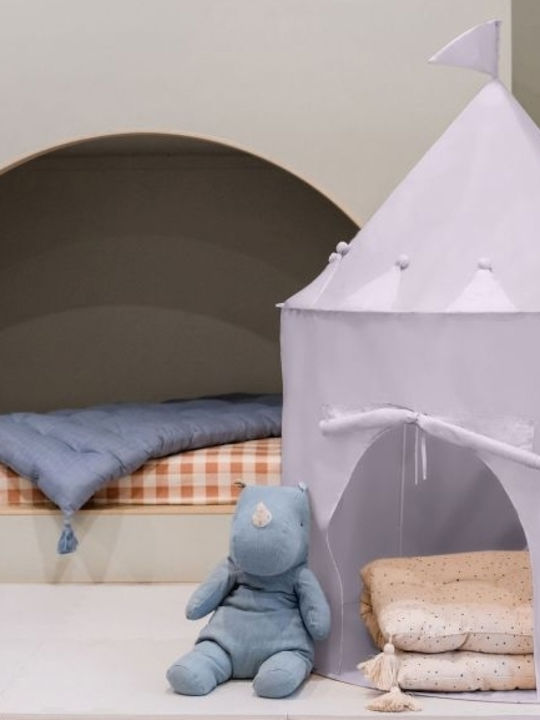 3 Sprouts Kids Castle Play Tent Castle for 3+ years Purple