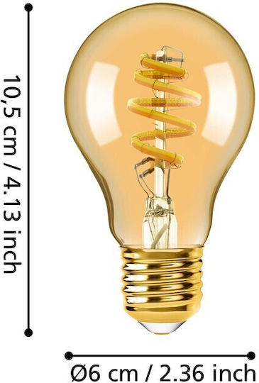 Eglo LED Bulb 4.9W for Socket E27 and Shape A60 Warm to Cool White 360lm Dimmable