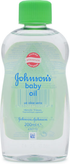 Johnson & Johnson Aloe Vera Oil for Hydration 200ml