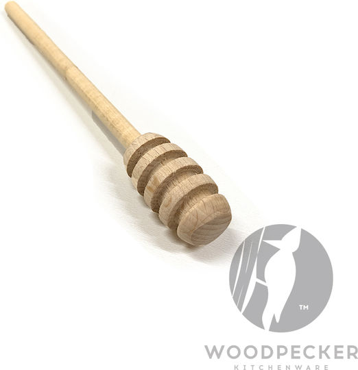 Woodpecker Лъжица за мед Дървени Кафяв 1pcs Woodpecker Лъжица за мед Дървени Кафяв 1pcs