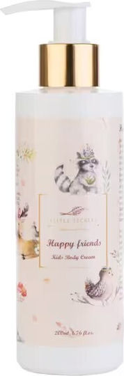 Little Secrets Happy Friends Kids Body Cream Κρέμα για Ενυδάτωση 200ml
