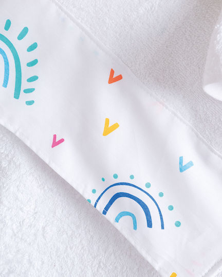 Rythmos Rainbow Crib Bumpers Classic Inside Rainbow 43x200cm
