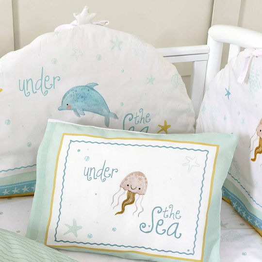 Nima Love Crib Bumpers Classic Inside Sea Love 40x200cm