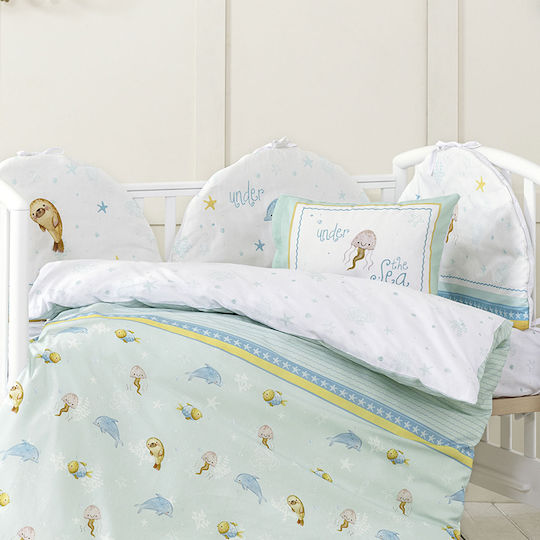 Nima Love Crib Bumpers Classic Inside Sea Love 40x200cm